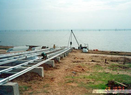 Captação de água industrial (Rio Grande)
